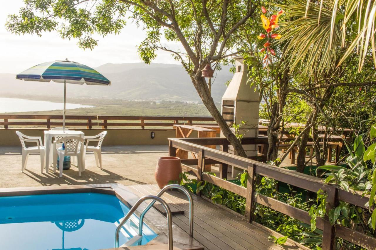 Casa Com Piscina E Incrivel Vista Para Lagoa Гаропаба Екстериор снимка