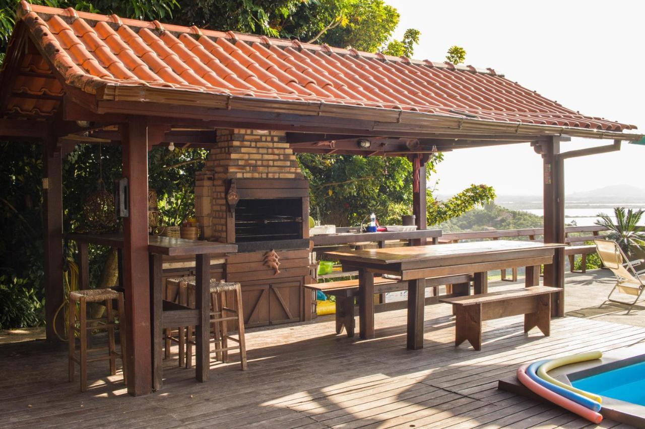 Casa Com Piscina E Incrivel Vista Para Lagoa Гаропаба Екстериор снимка
